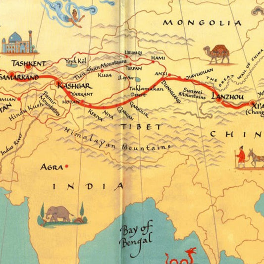 History of the Tea Trade: The Silk Road | Heavenly Tea Leaves Blog