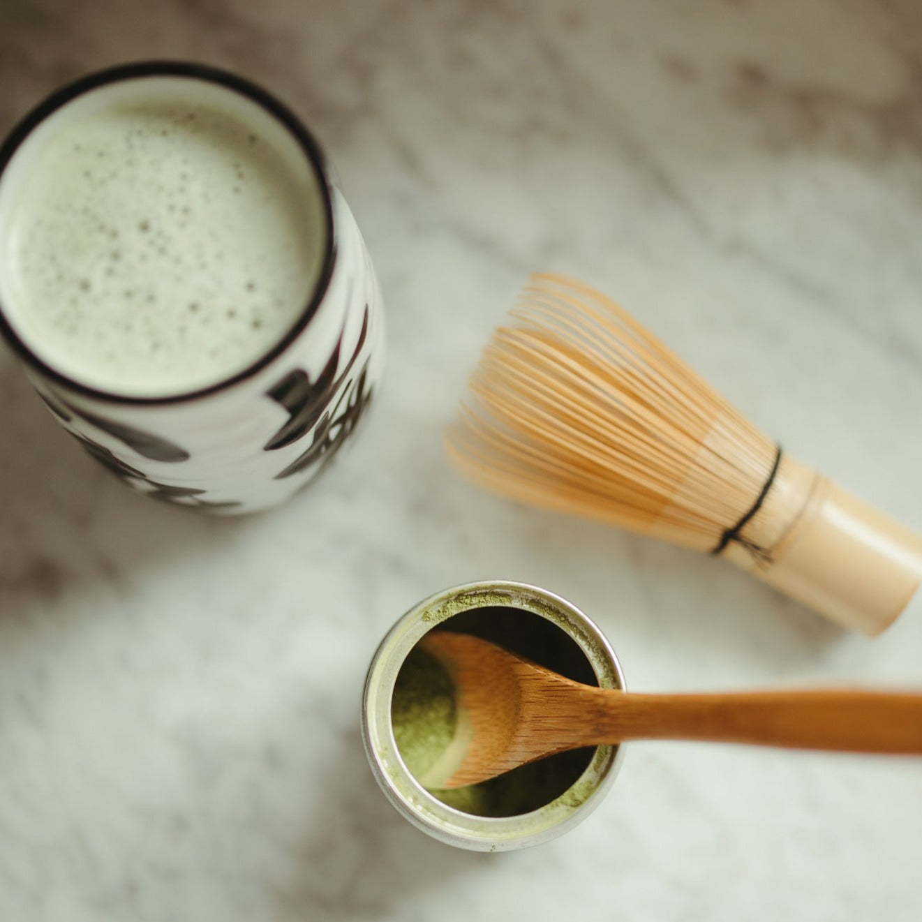 Bamboo Matcha Whisk & Scoop Set