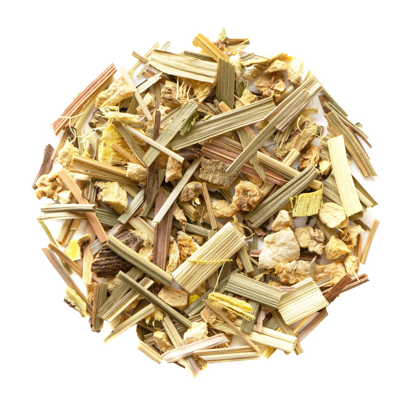 Organic Lemon Ginger - Loose Leaf Herbal Tea - Wellness Tea - Stomach Settler - Naturally Caffeine Free | Heavenly Tea Leaves