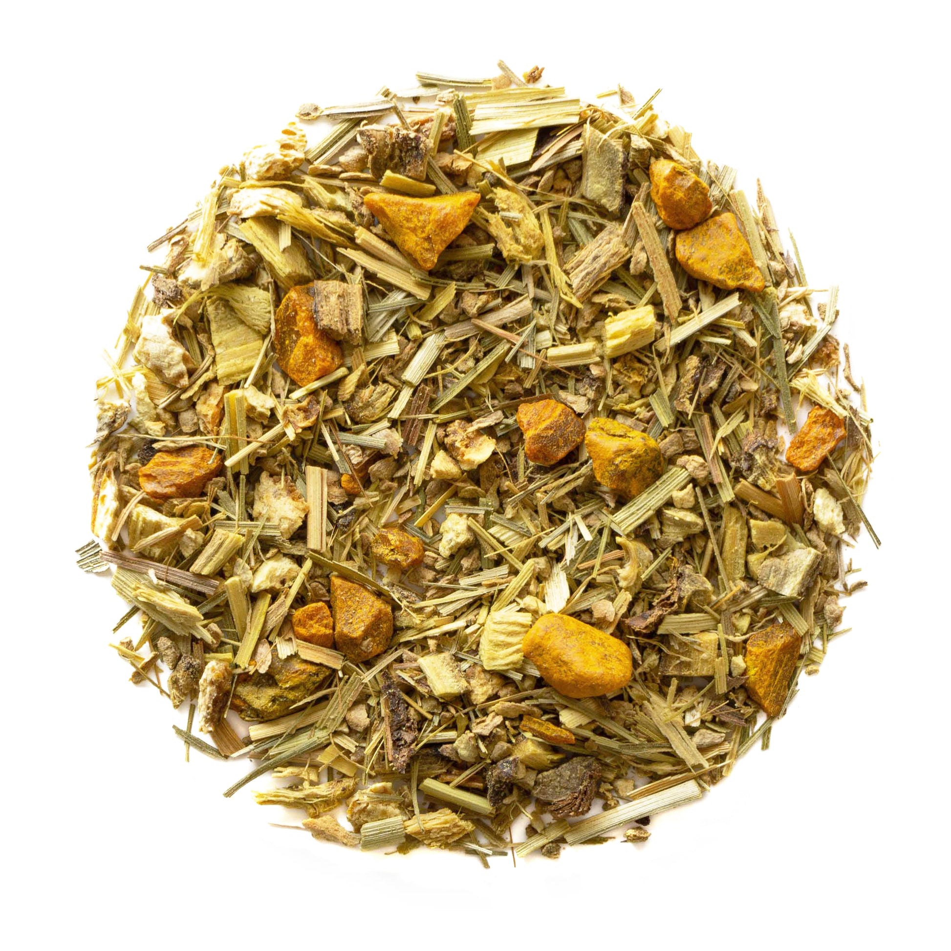 Organic Turmeric Ginger - Wellness Loose Leaf Tea Blend - Premium Herbal Tisane - A Strong Immune Boosting Loose Leaf Tea | Heavenly Tea Leaves